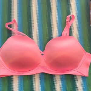 torrid Pink Seamless Padded T-Shirt Bra wireless